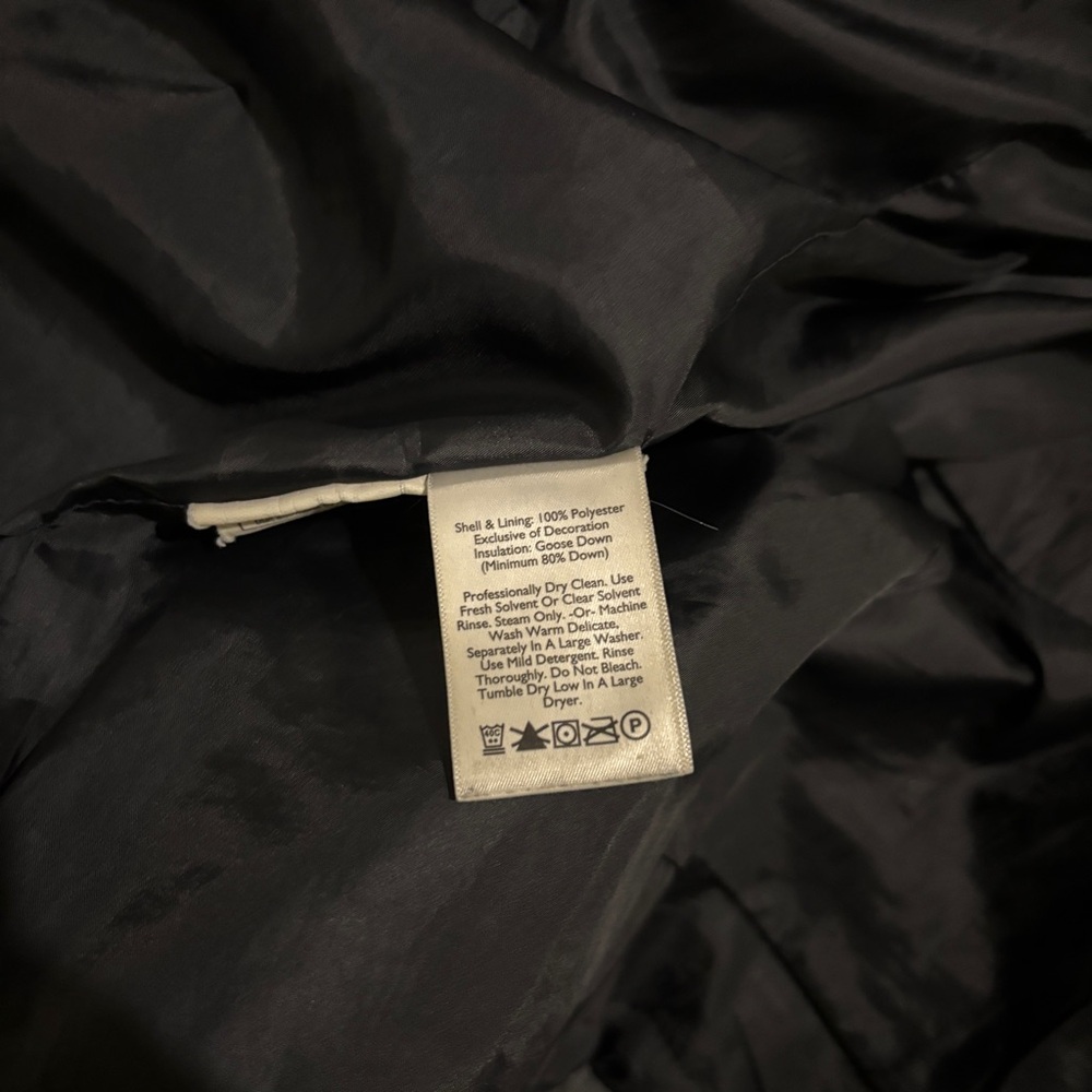 Eddie Bauer EB650 Puffers Jacket Size Large Gray Goose Down Outdoor Fall Winter - Picture 6 of 8